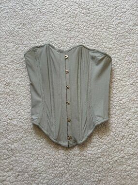 urban outfitters strapless corset